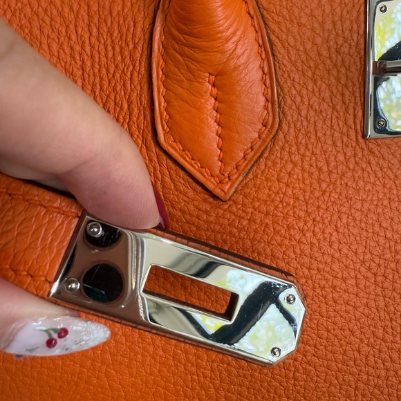 Hermes Birkin 35 Orange - Picture 9 of 16